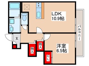 アムール　Mariageの物件間取画像